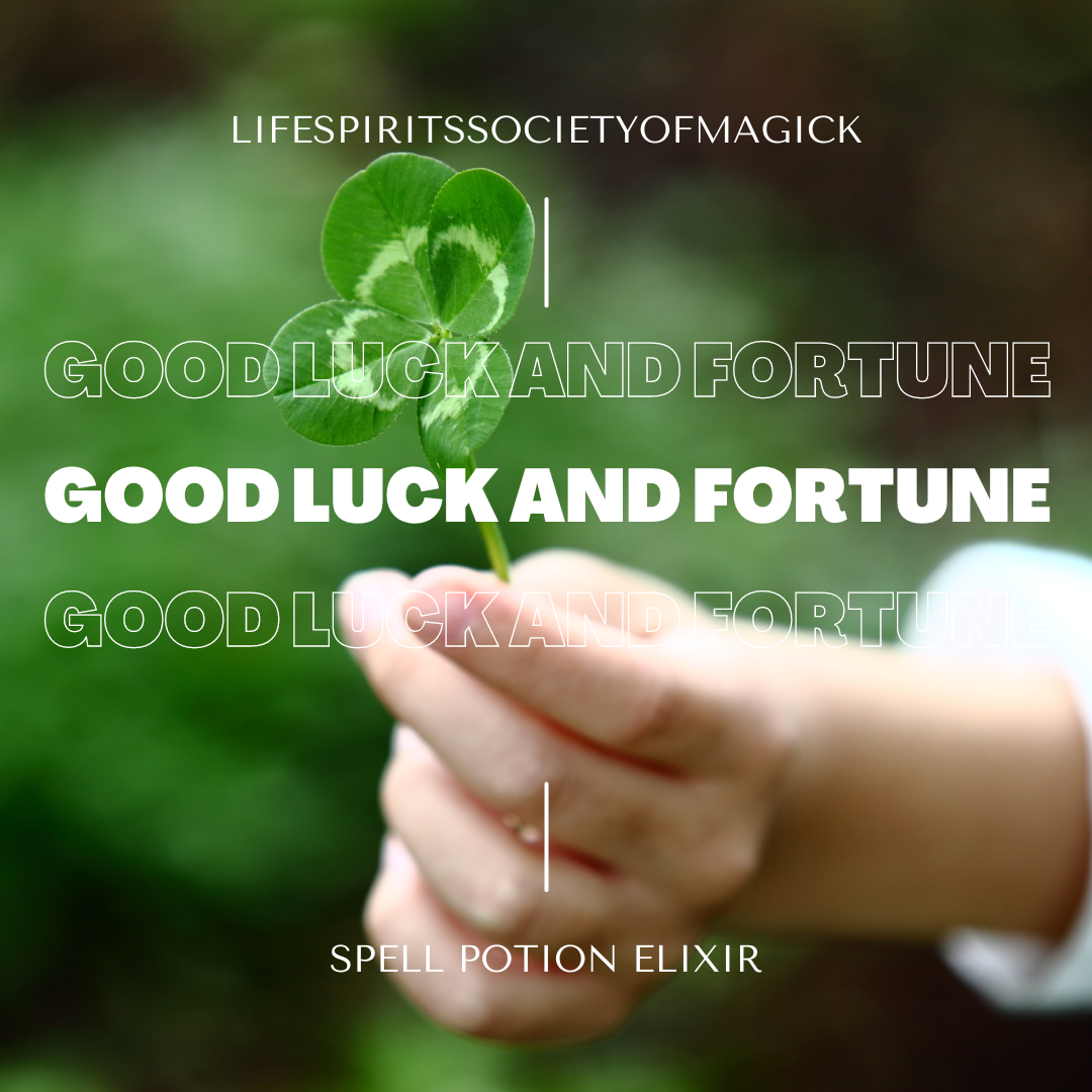 Good Luck and  Fortune Potion Elixir