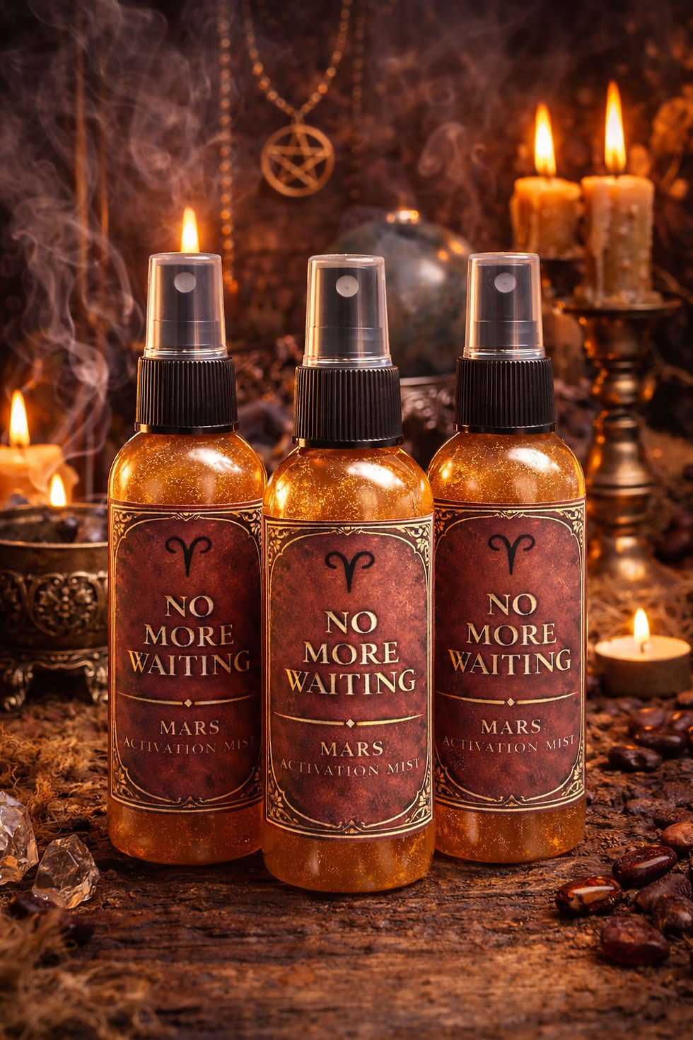 Thumbnail: 🔥 MARS ACTIVATION MIST – “NO MORE WAITING” 🔥