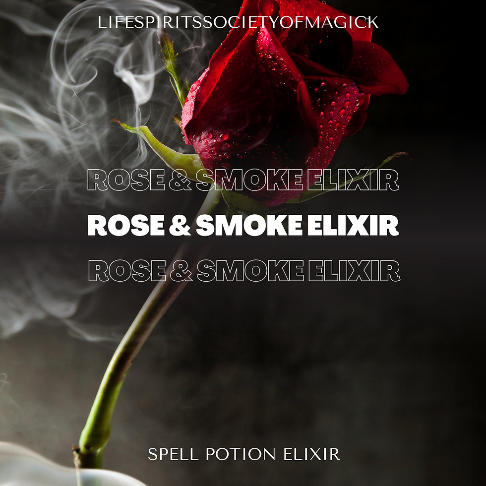 🌹✨ Rose & Smoke Elixir