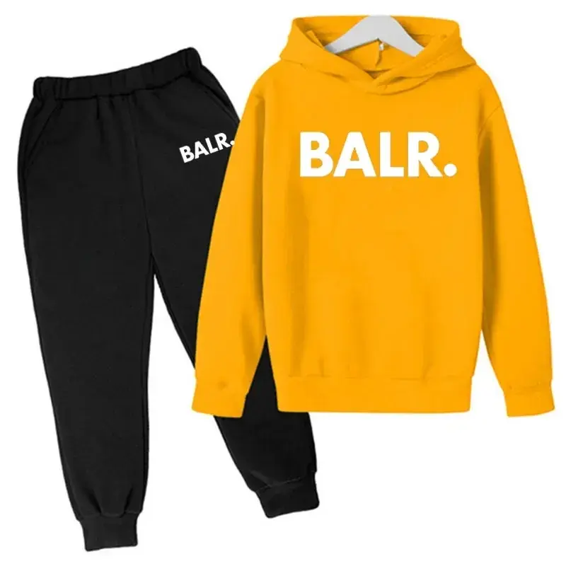 Thumbnail: Kids Tracksuit Boys Girls Sweatshirt Sweatpants 2 Piece Suit Spring Autumn Child