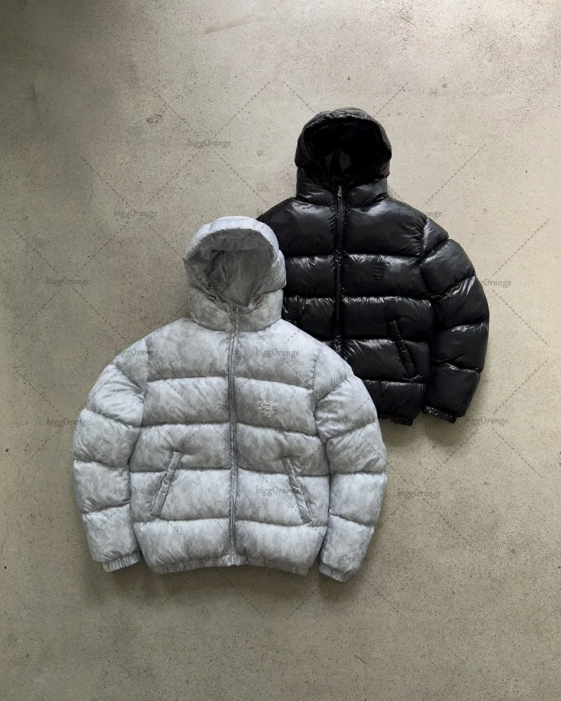Thumbnail: American fashion brand pattern oversized jacket men's Y2K street loose Harajuku 