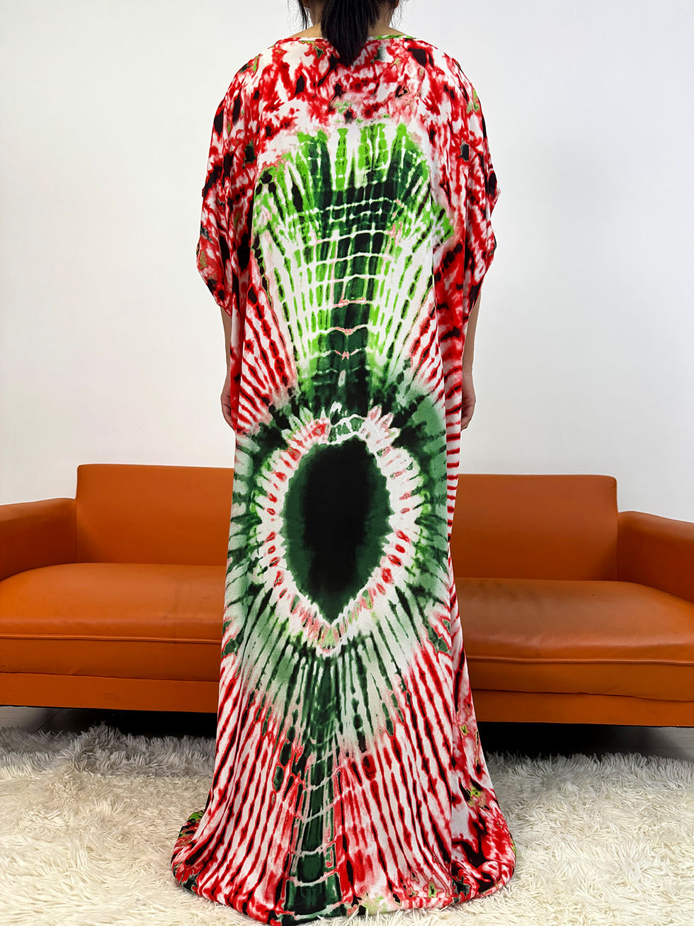 Thumbnail: 2025 New Fashion Muslim Abayas For Women Floral Cotton Loose Femme Robe African 