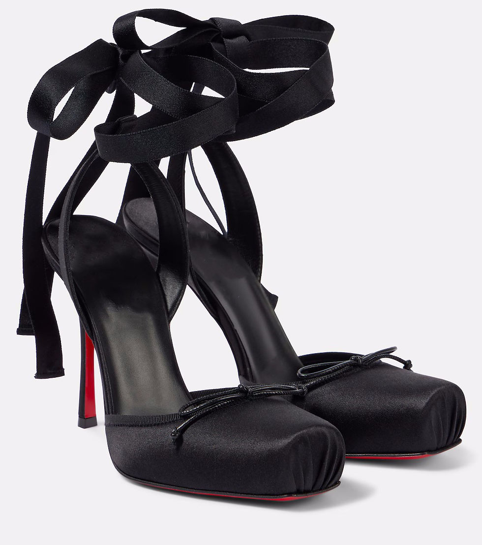 Thumbnail: 2025 Women's New Summer Square Satin High Heel Sandals with Ankle Strap, Fashion