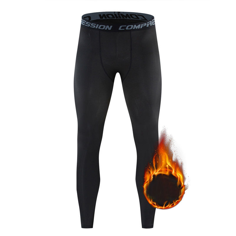 Thumbnail: New Men's Pro Basketball Football Running Sports Fitness Training Leggings High 