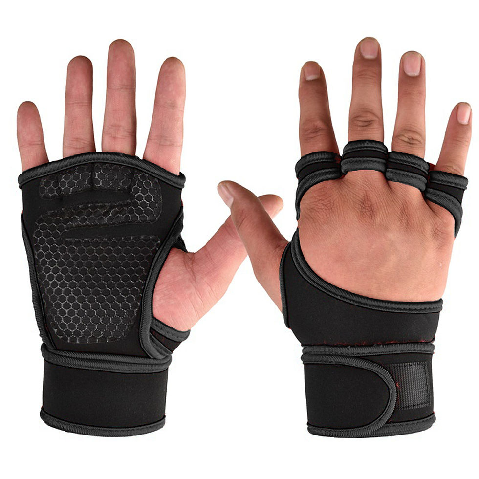 Thumbnail: Training Sport Gloves for Men and Women, Workout Gloves, Fitness, Body Building,