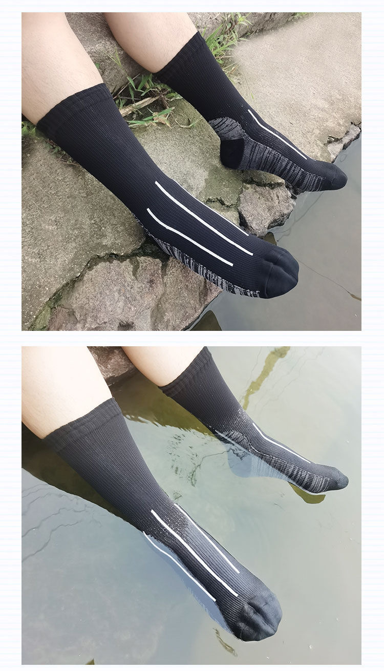 Thumbnail: Waterproof Socks Breathable Outdoor Waterproof Hiking Wading Camping Winter Skii