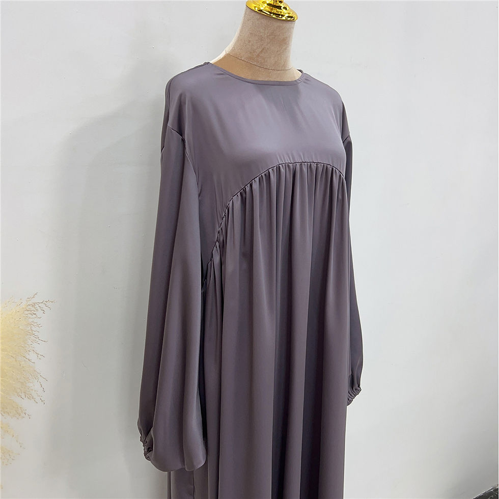 Thumbnail: Eid Ramadan Muslim Hijab Dress Abayas Loose Women Dubai Turkey Islam Clothing Ka