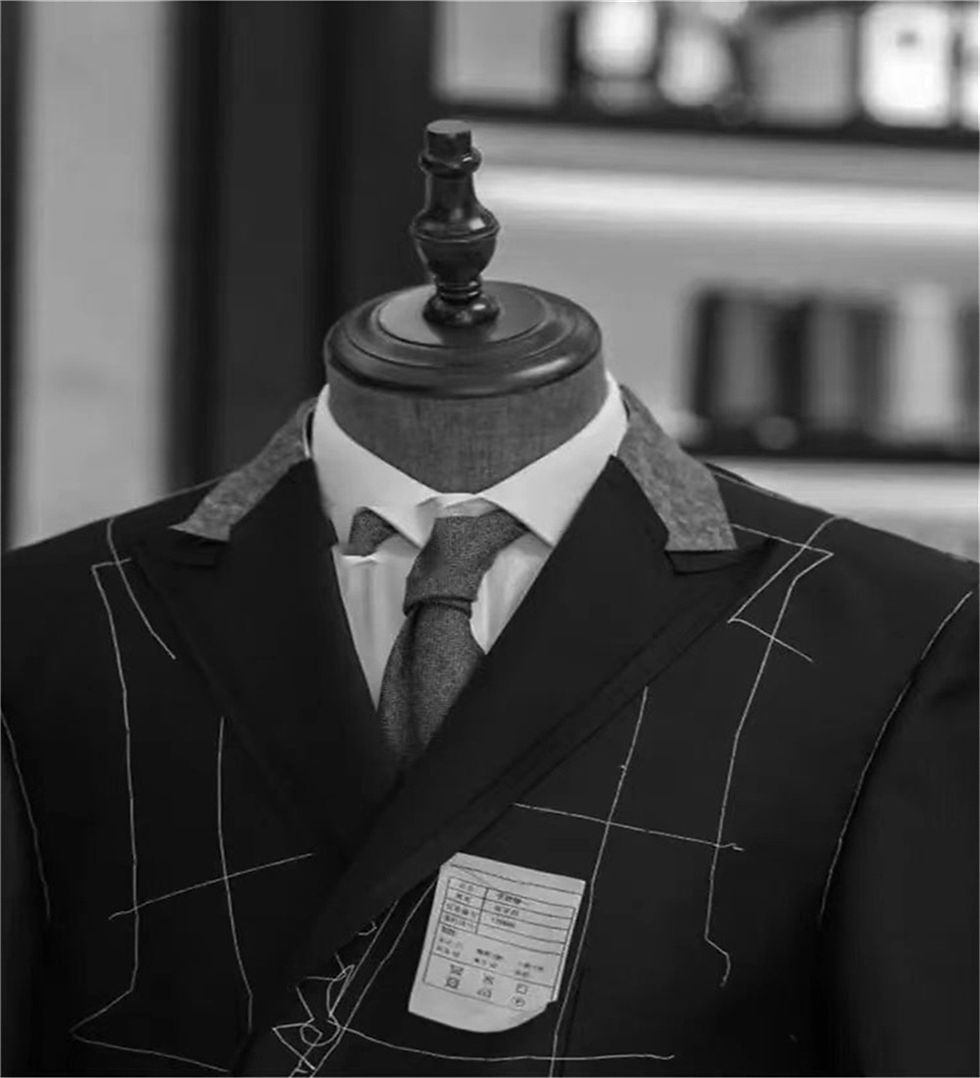 Thumbnail: 3 Piece Sage Green Men's Slim Fit Suits (Jacket+Vest+Pant) Wedding Groom Tuxedos