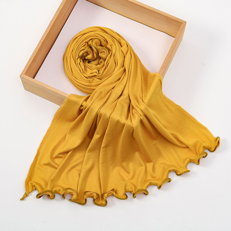Thumbnail: New Arrival Modal Cotton Jersey Hijab Scarf For Women Stretch Shawl Plain Muslim