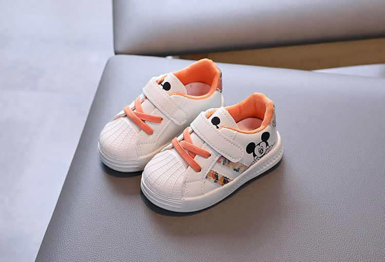 Thumbnail: Children's Shoes Fashionable Casual Sports Shoes Boys And Girls' Shoes Small Whi