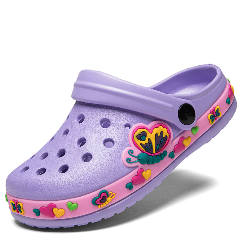 Thumbnail: Cute New Animal Baby Boys Slippers Summer Kids Cartoon Sandals Toddler Beach Sho