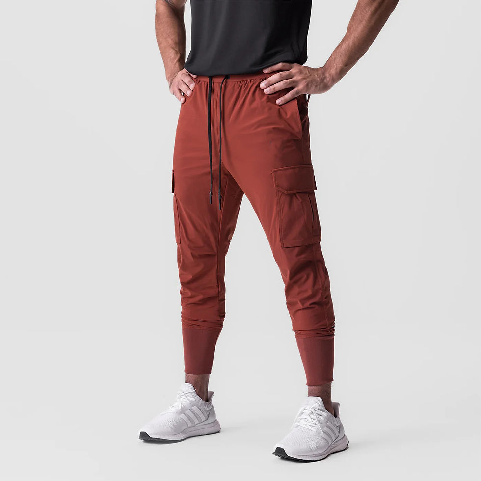 Thumbnail: 2024 New camouflage Sport Pants Men's Fitness Trousers Summer Thin Loose Quick-D
