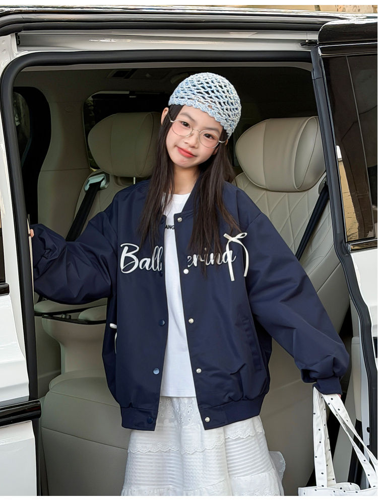 Thumbnail: Girls' spring coat children's spring clothes unique and super beautiful Korean s