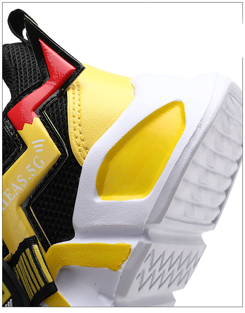 Thumbnail: Cartoon Kids Shoes for Boys Mesh Sneakers Children Casual Sport Little Boy Runni