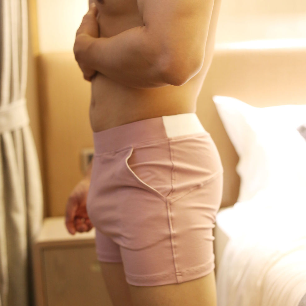 Thumbnail: Men's Underwear Boxer Trunks UXH High Quality Men Underwear Shorts Brand Gay Man
