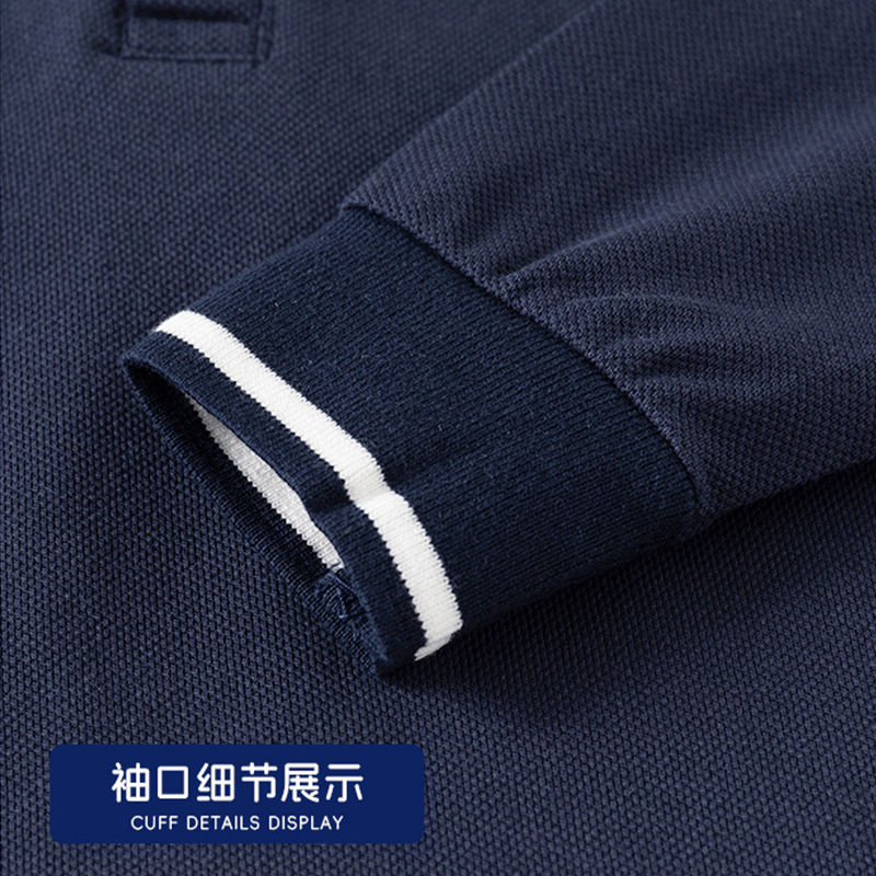 Thumbnail: Boys Polo Shirts Long Sleeve 100Cotton Spring Autumn Kids Clothes Cute Bear Bout