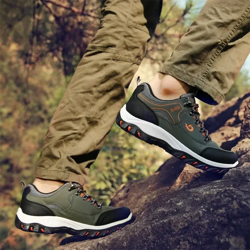 Thumbnail: New Men's 38-48 Large Outdoor Hiking, Mountaineering, Camping, Running, Jogging 