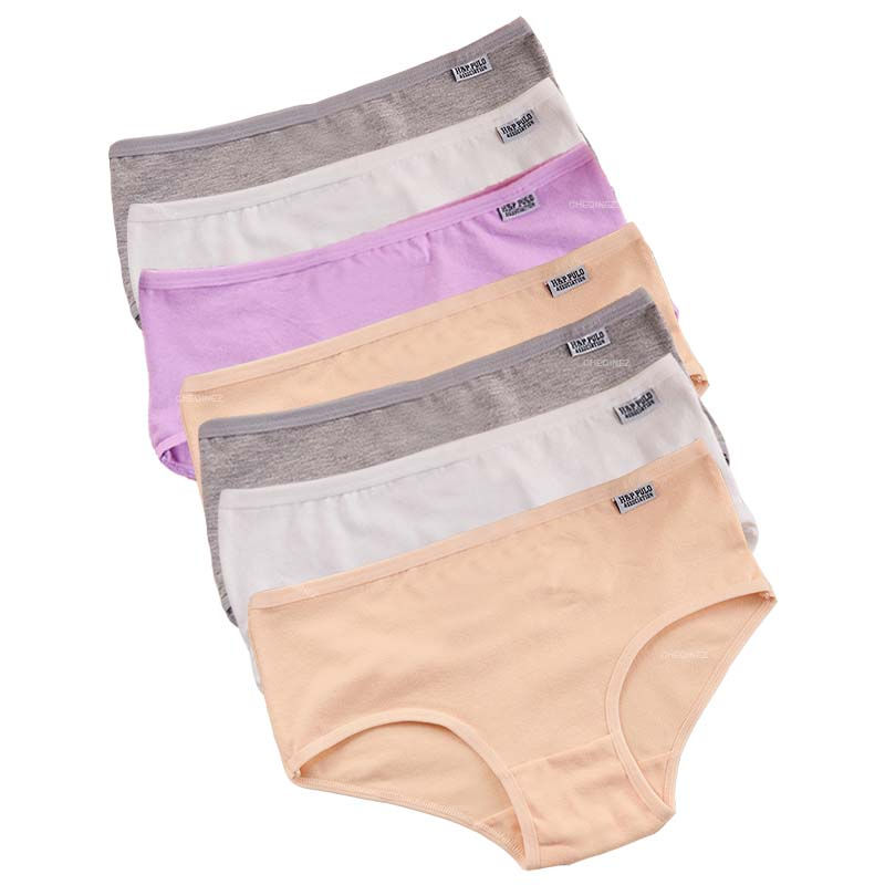 Thumbnail: 7Pcs/Lot Plus Size Underwear Women's Panties Cotton Girl Brief Sexy Lingeries Sh