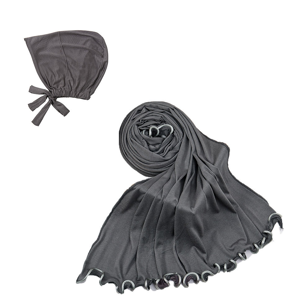 Thumbnail: New Arrival Modal Cotton Jersey Hijab Scarf For Women Stretch Shawl Plain Muslim
