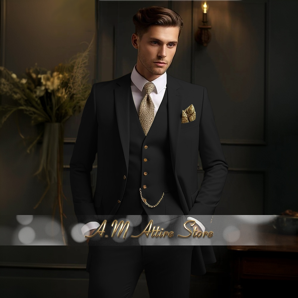 Thumbnail: Sophisticated Sage Green 3pcs Suit for Men Jacket Vest Pants Premium Modern Tail