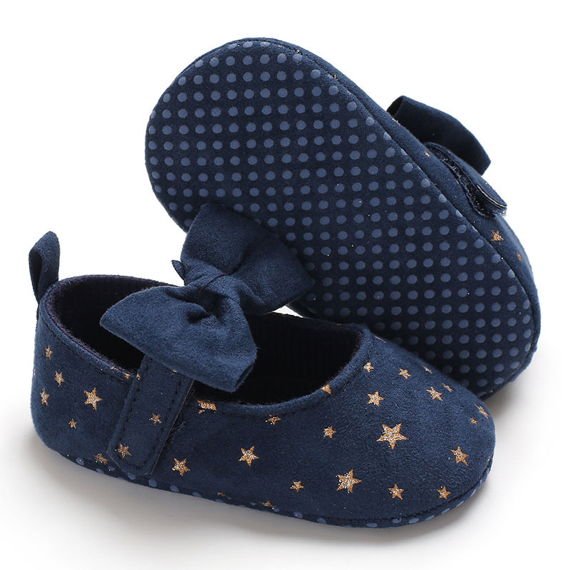 Thumbnail: Lovely Leopard Bow Baby Shoes Fashion Princess Shoes Casual Sports Shoes Warm To