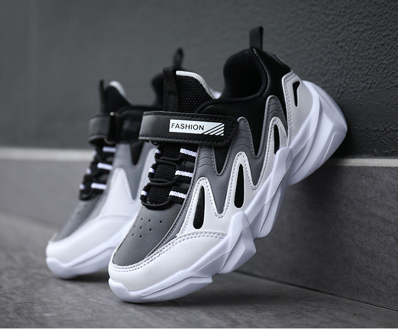 Thumbnail: Children Sneakers Casual Shoes for Boys Leather Comfortable High Quality Running