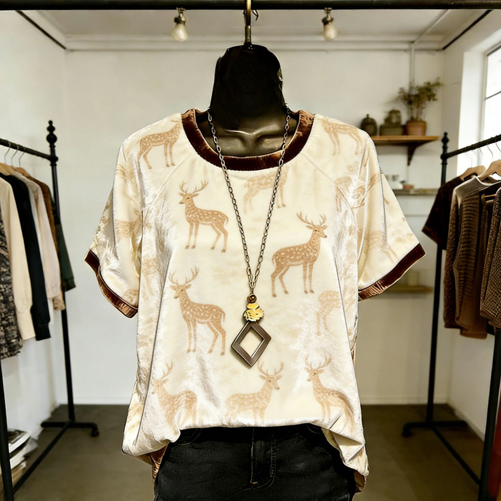 Thumbnail: Women Fashion T-Shirts Soft Feel Short Sleeve Tops Trendy Gradient Color Animal 