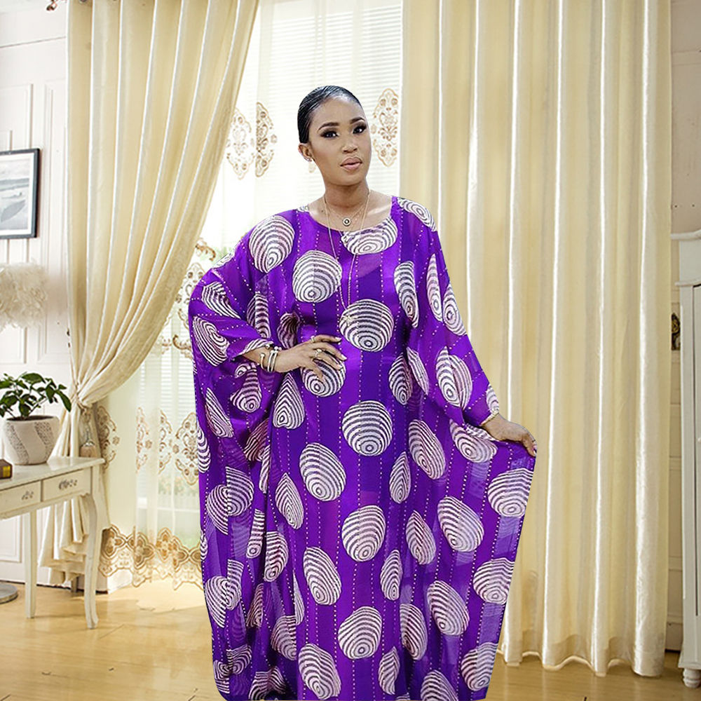 Elegant African Elegant Dresses for Women Muslim Fashion Abayas Dashiki Robe Kaf