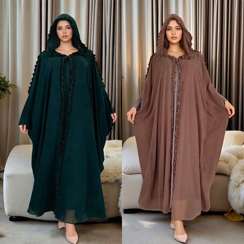 Thumbnail: Fashion Abayas For Women Dubai Luxury Muslim Fashion Dress Caftan Marocain Eveni