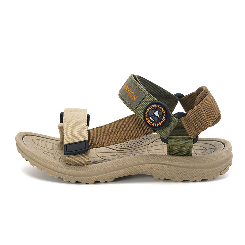 Thumbnail: Children's Summer Breathable Casual Sport Sandals for Boys Open Toe Non-Slip Bea