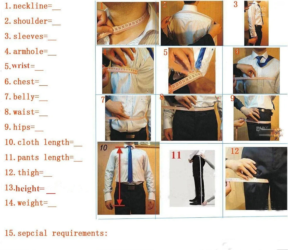 Thumbnail: Fashion Notched Lapel Men's Suit Jacket Vest Pants 3PCS Classic Business Men Sol