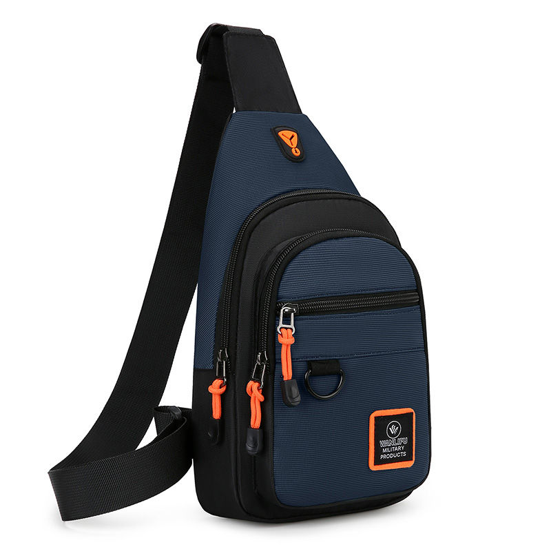 Thumbnail: Men's leisure outdoor hiking bike shoulder bag, waterproof sports crossbody bag,