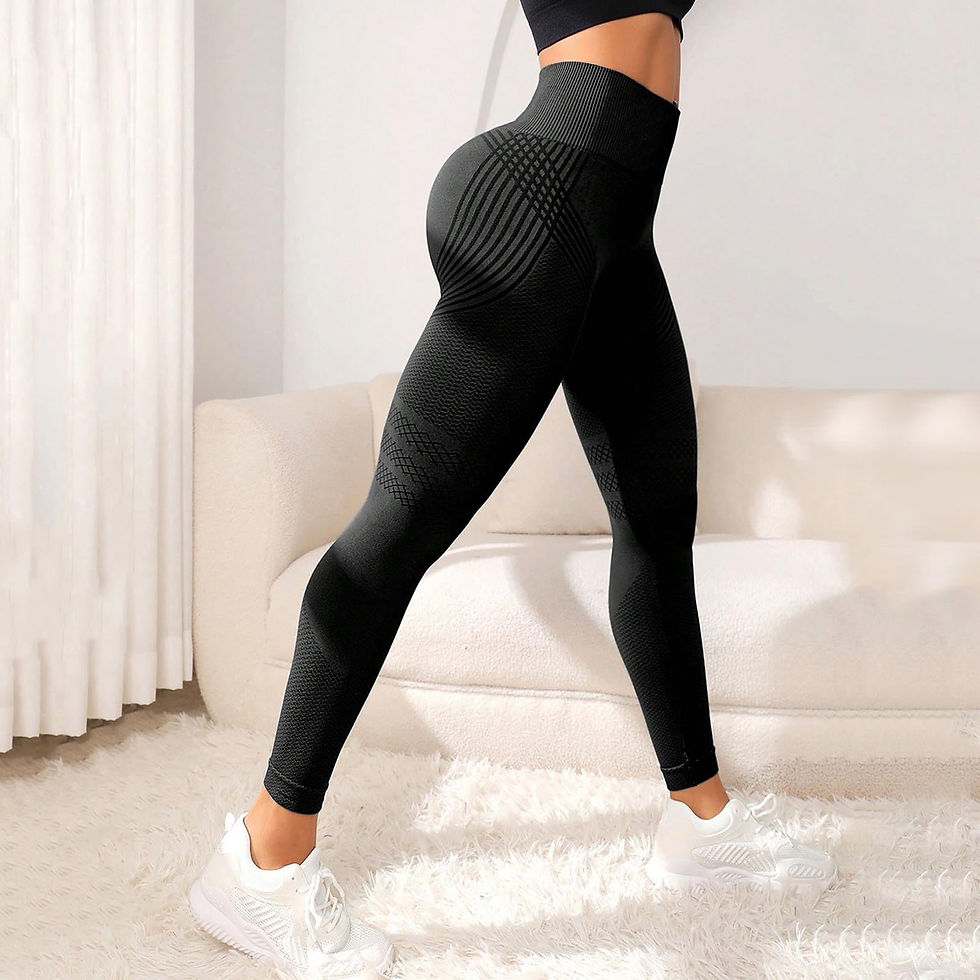 Thumbnail: Women'S Workout Leggings 3D Compression Leggings Cellulite Slimming Leggings Wom