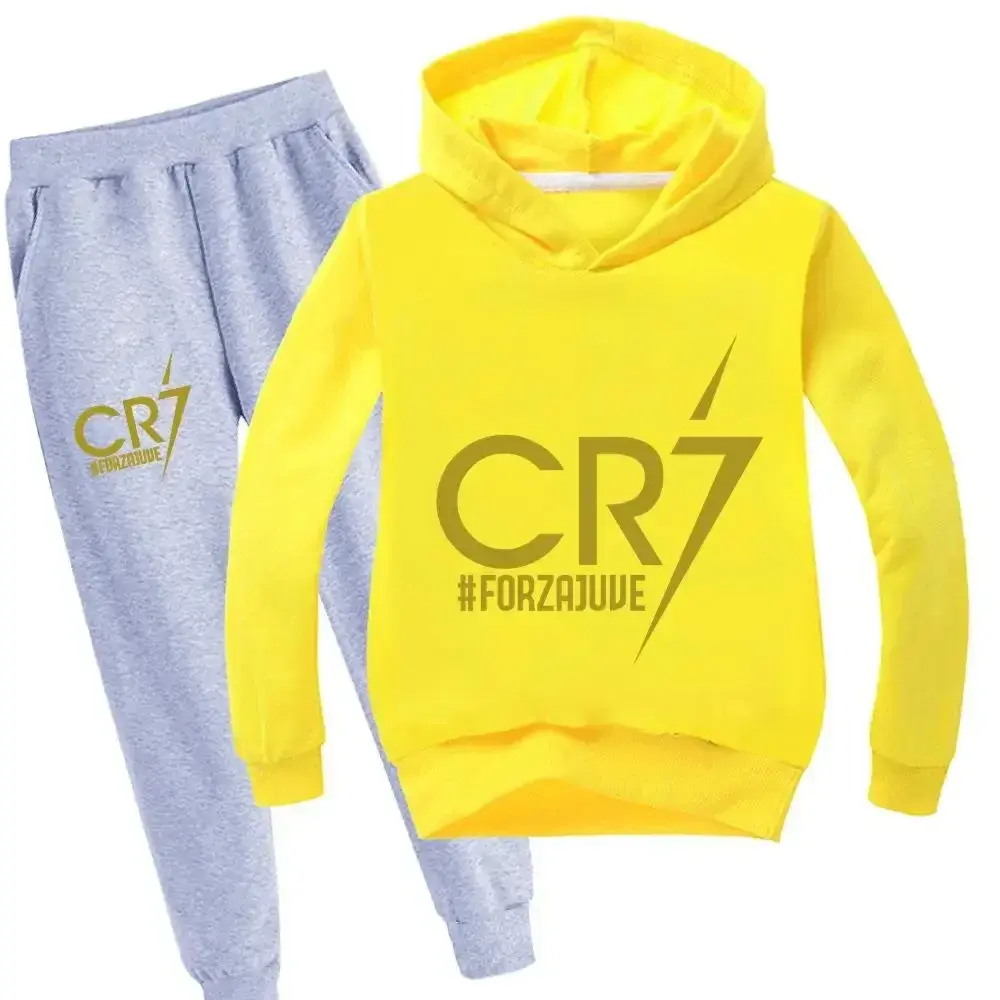 Kid's Clothes Hoodie +Pants Suit 2pcs Set Boy Tracksuit 3-12 Years Spring Autumn