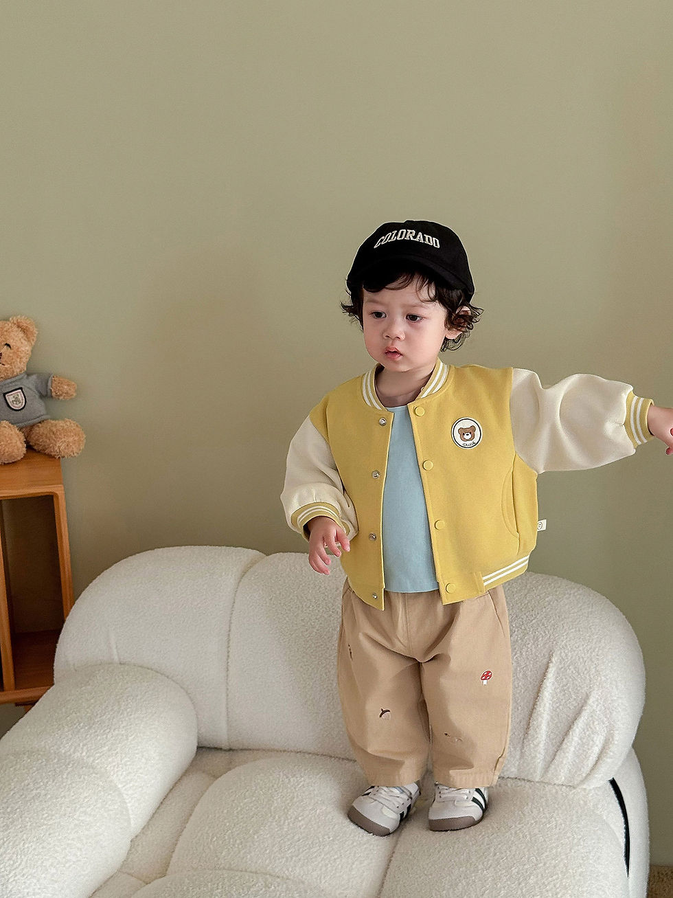 Thumbnail: 2026 Fall New Toddler Kids Pants Cotton Cartoon Embroidered Harem Pants Baby Boy