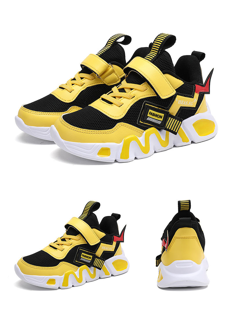 Thumbnail: Cartoon Kids Shoes for Boys Mesh Sneakers Children Casual Sport Little Boy Runni
