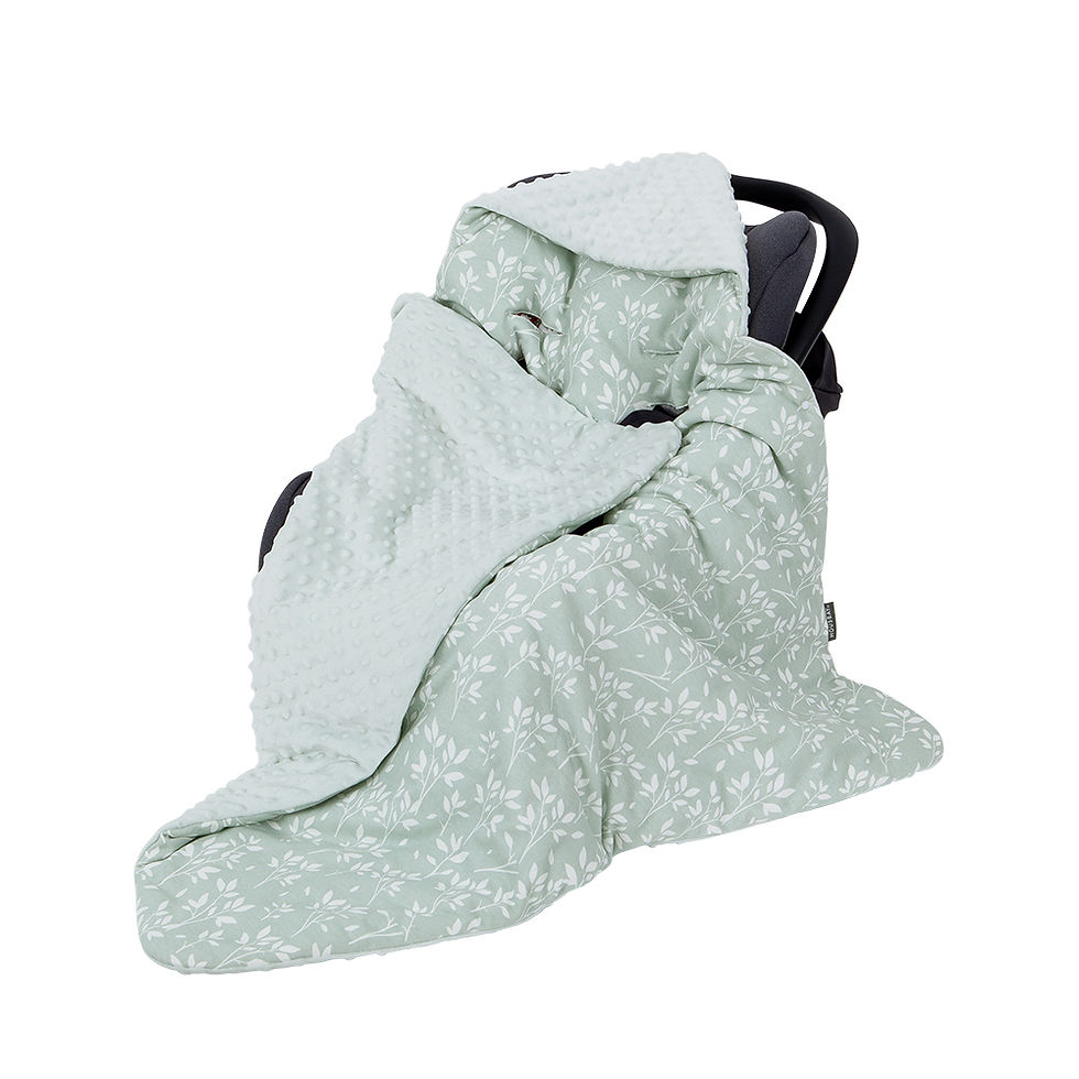 Thumbnail: Newborn Baby Blanket With Hooded Windproof Go Outside Warm Portable Swaddle Wrap