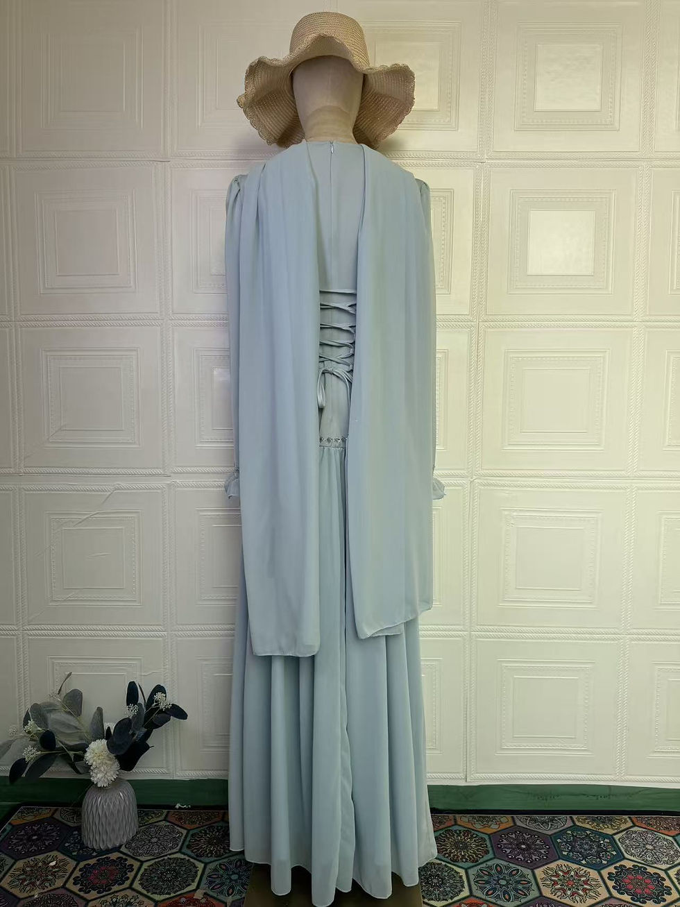 Thumbnail: Eid Women Dress Ramadan Abaya Party Vestidos Largos Muslim 2026 Jalabiya Morocco