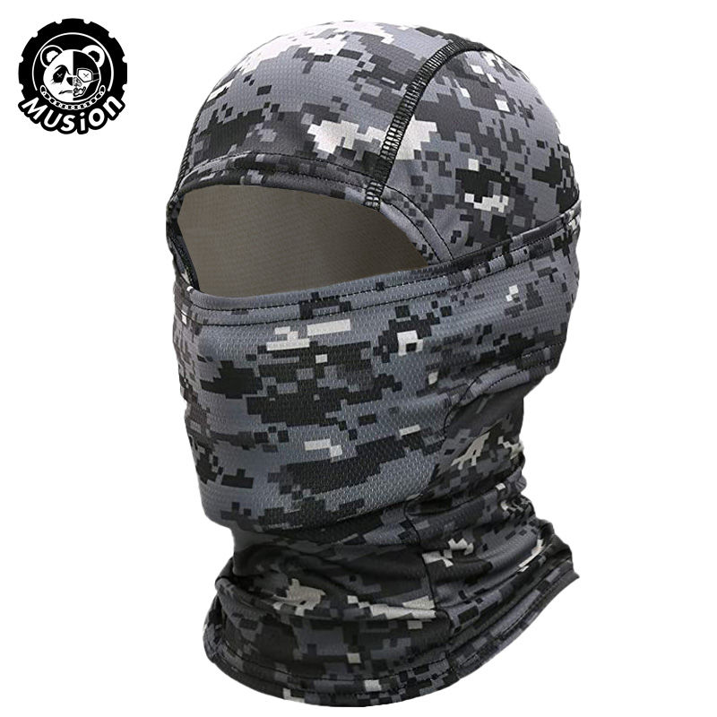 Thumbnail: Musion Motorcycle Balaclava Sun Protection Full Face Mask Breathable Mesh Airsof