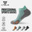 Thumbnail: 1/2/3Pairs Professional Marathon Running Sock Outdoor Sports Fitness Thickened C