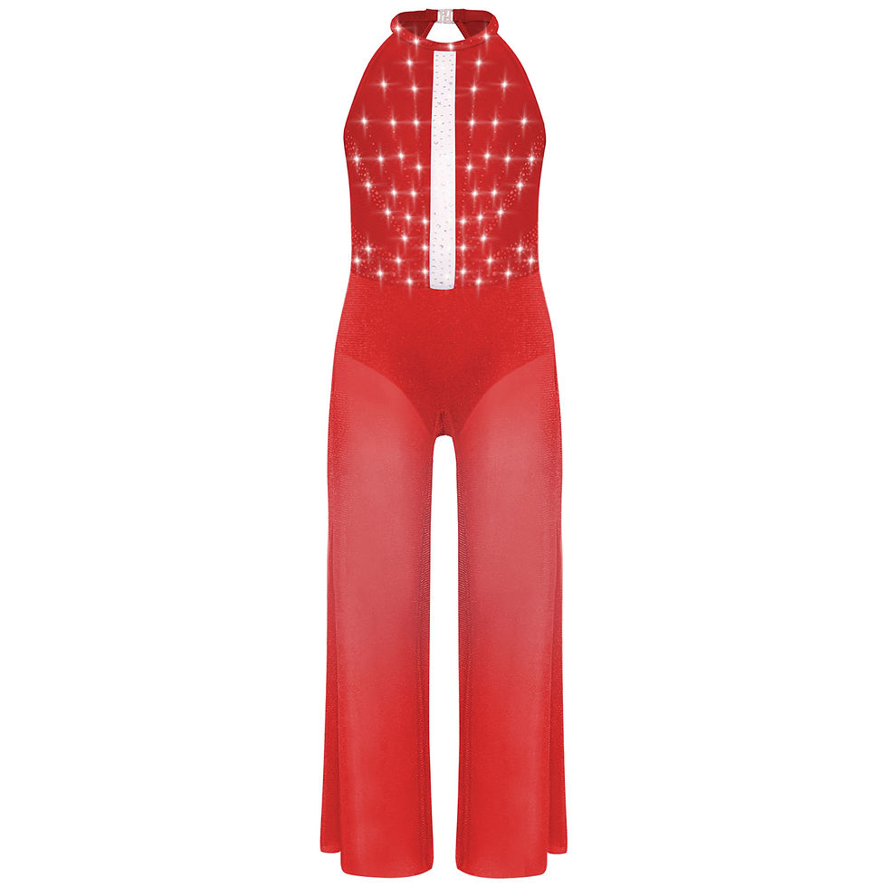 Thumbnail: 2026 Children's Rhythmic Gymnastics Bodysuit Figure Skating Jumpsuit for Girls B