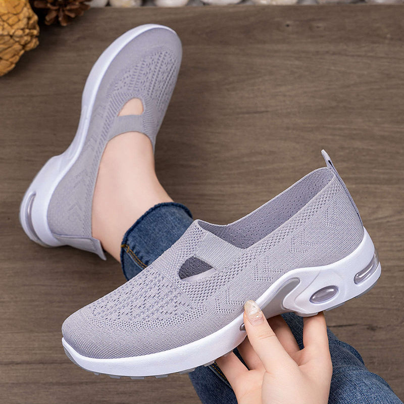 Thumbnail: New hable Casual Sneakers Lace-up Vulcanized Shoes Ladies Platform Sneakers Soft