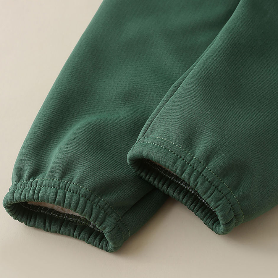 Thumbnail: Autumn And Winter Children's Plush Warm Sports Casual Pants For Boys And Girls S