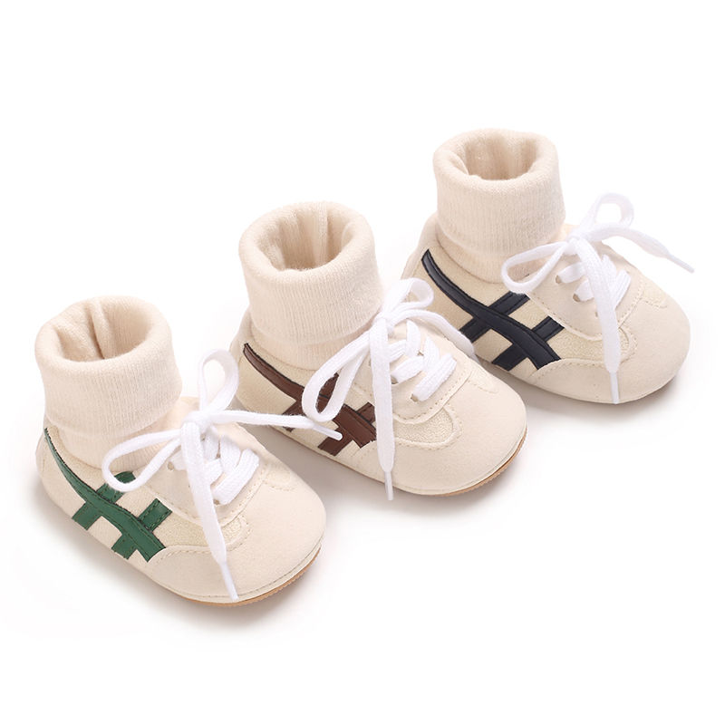 Thumbnail: Spring and Autumn Baby Shoes for Boys and Girls 0-1 Years Old Shoes and Socks Do