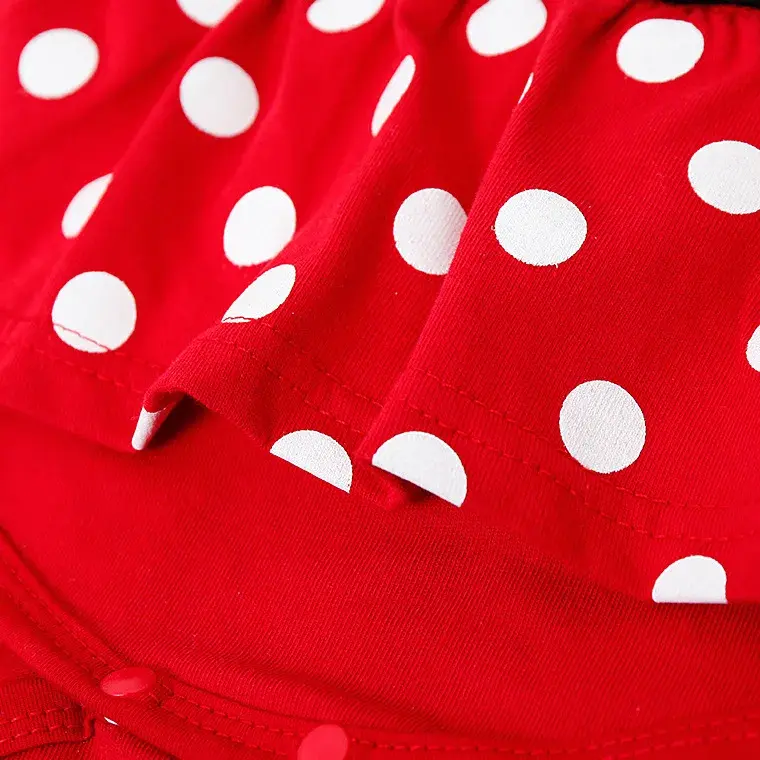 Thumbnail: Cute Mickey Baby Rompers Cartoon Three-dimensional Modeling Jumpsuit Triangle Cl