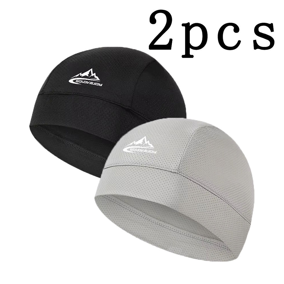 Thumbnail: Cooling Skull Cap Helmet Lining Breathable Sweat Wicking Cycling Sports Running 