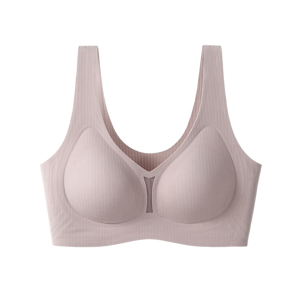 Thumbnail: CAITING nude seamless bra Seamless One-Piece victoria top secret sous vêtement 