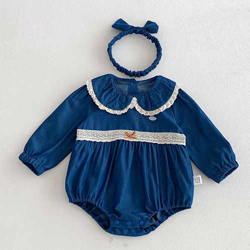 Thumbnail: 2026 New Spring 0-24M Baby Girl Clothing Toddler Baby Girl Romper Long Sleeved C