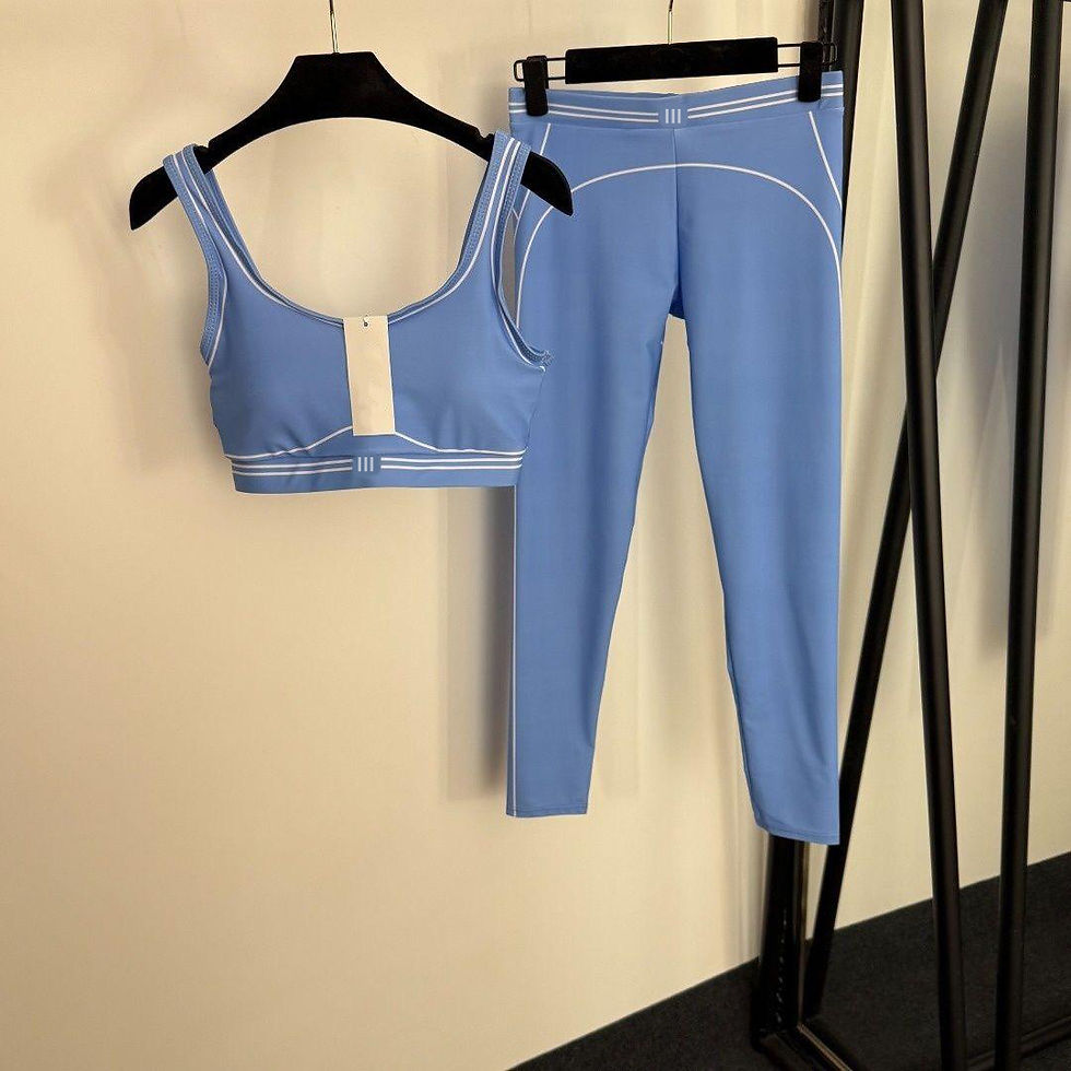 Thumbnail: 2026 Women's Sports Tank Top and Pants Jump Rope Yoga Pilates Fashion Comfort Se