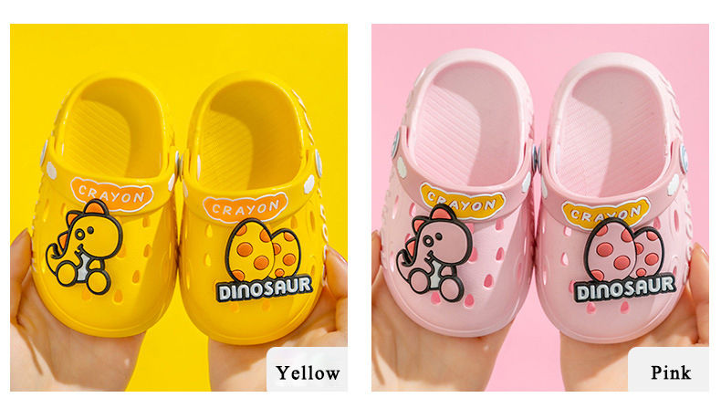 Thumbnail: Summer Baby Shoes Sandals for Girls Boy Garden Beach Shoes Mules Baby Girl Carto
